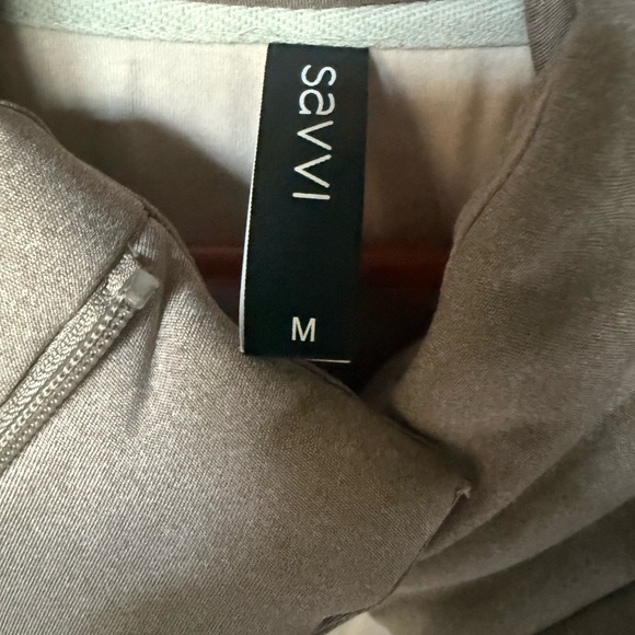 Savvi Gray/taupe Puffer Vest - Picture 3 of 5